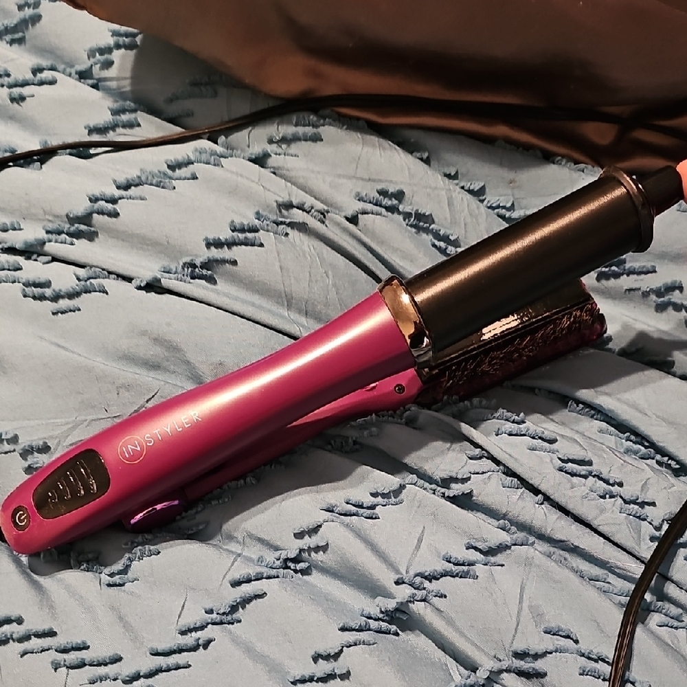 InStyler Pink/purple 2-in-1 Styling Iron